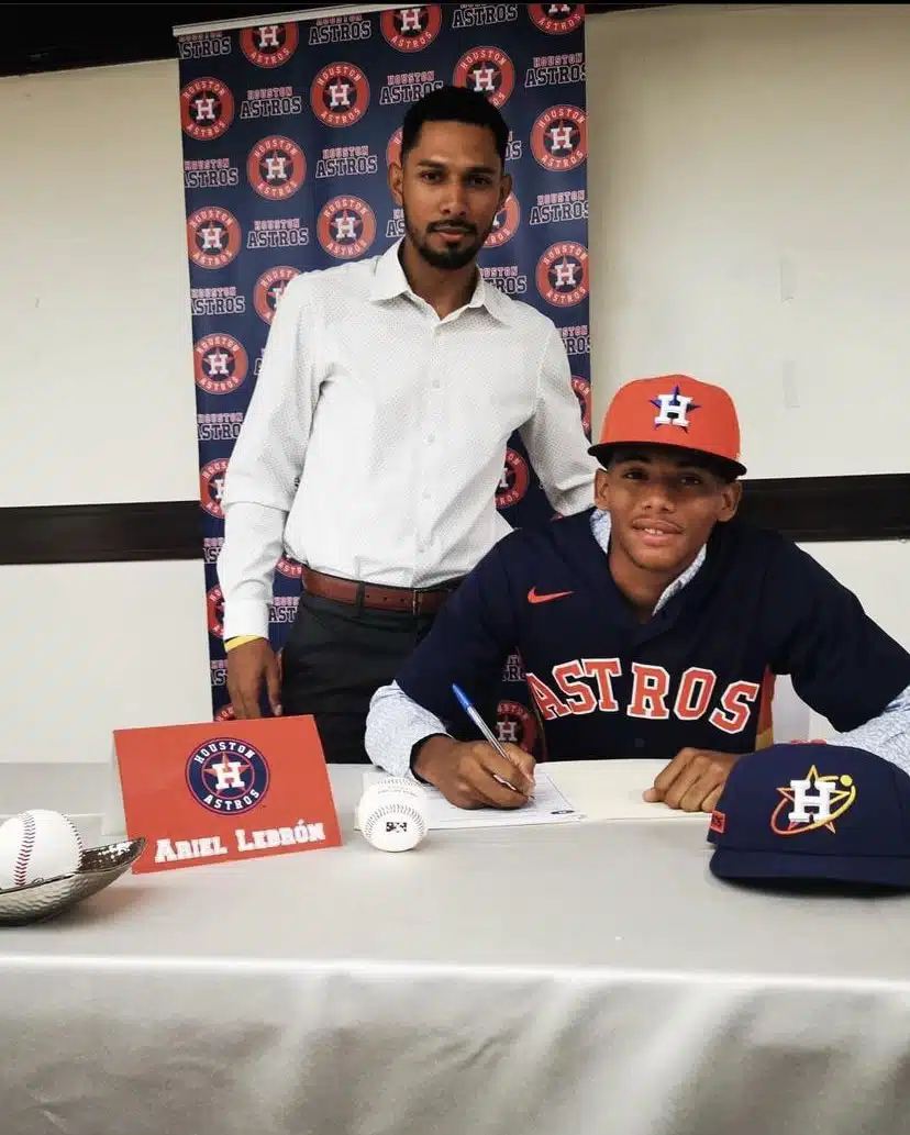 Houston Astros Prospect Ariel Lebrón