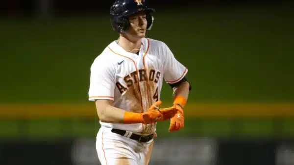 Houston Astros' Zach Dezenzo